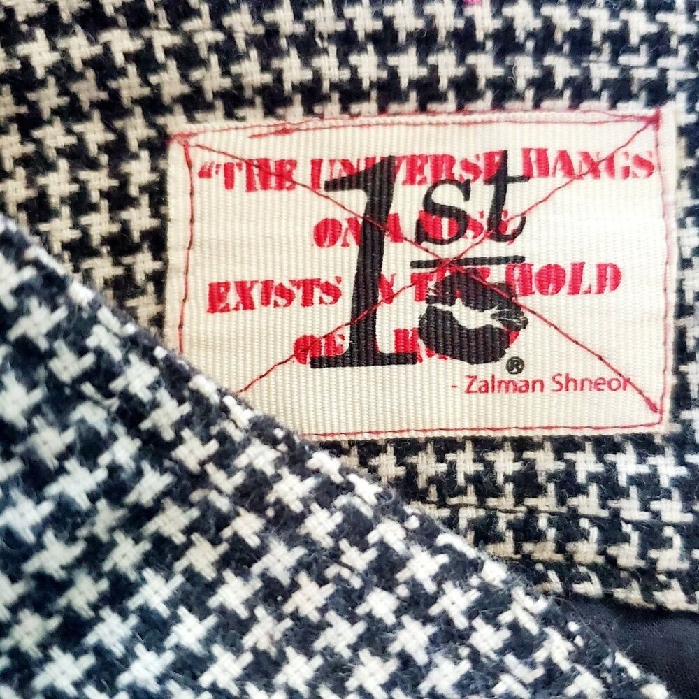 1st Kiss Juniors Shorts Black & White Houndstooth First Kiss Size 7 EUC - Picture 7 of 7